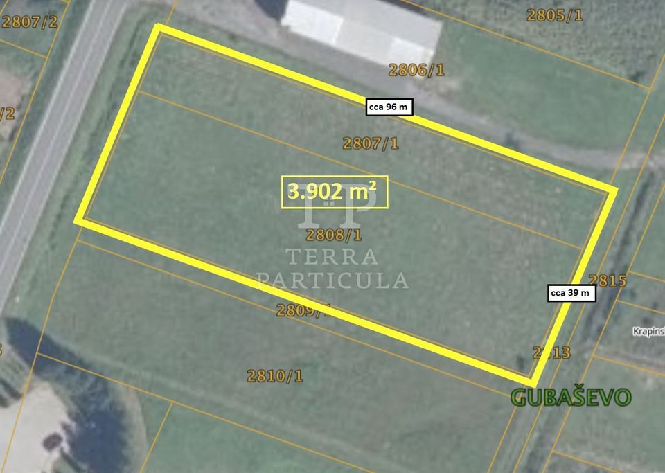 Grundstück u Zaboku, 3902m², slika 2