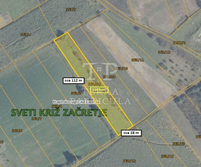 Zemljište u Sveti Križ Začretju, 1949m², slika 2