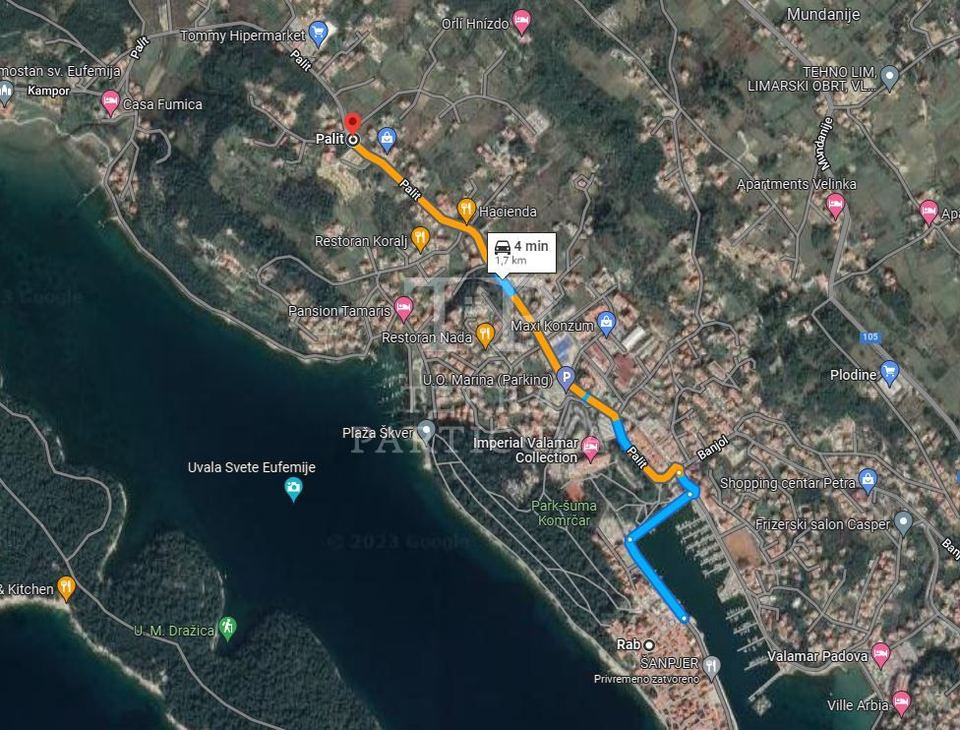 Grundstück u Rabu, 2082m², slika 4