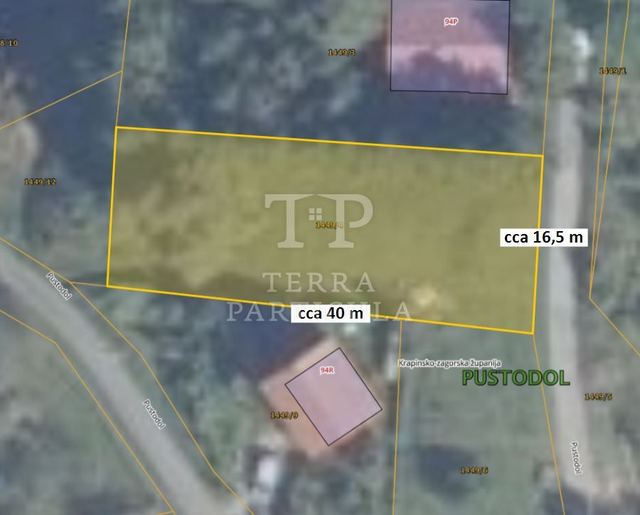 Land u Stubičkim Toplicama, 640m², slika 2