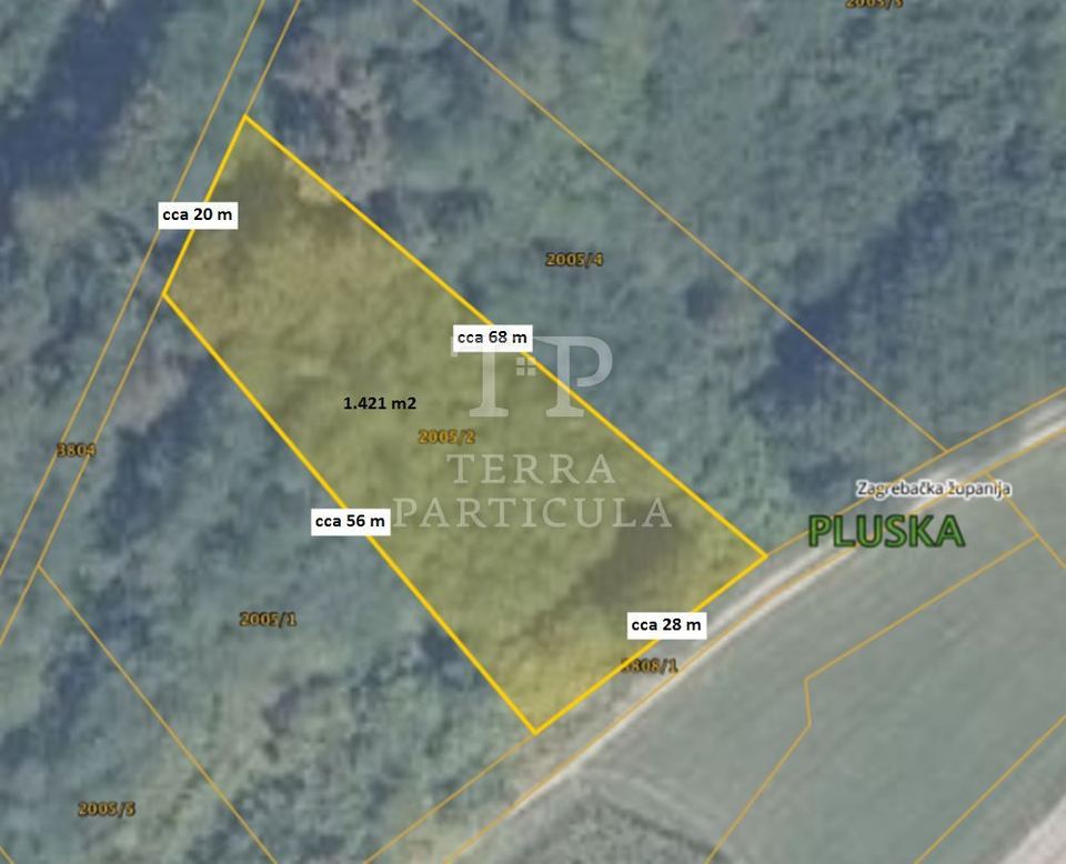 Terreno u Luci, 1421m², slika 4