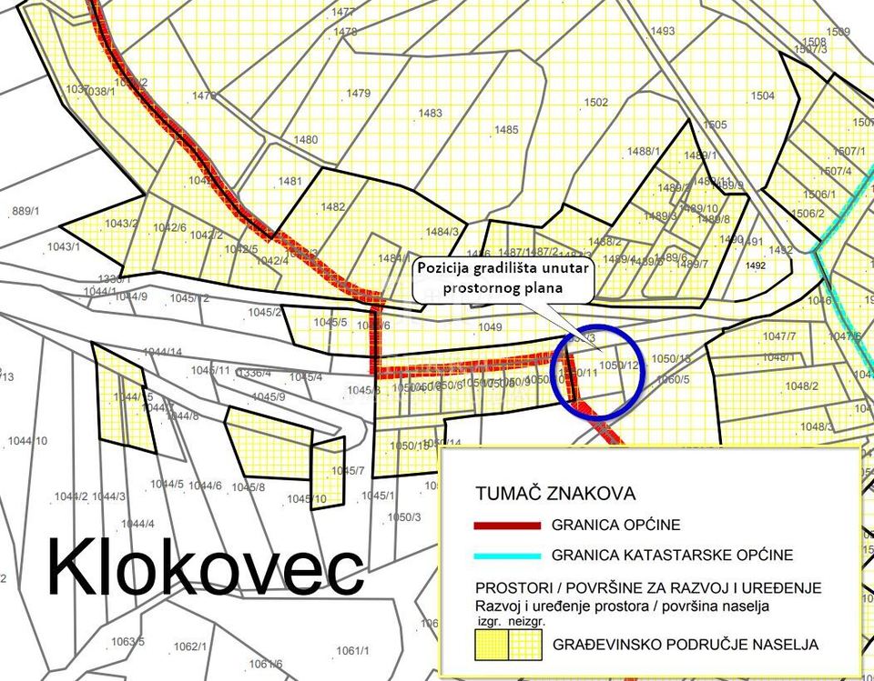 Terreno u Krapinskim Toplicama, 640m², slika 2