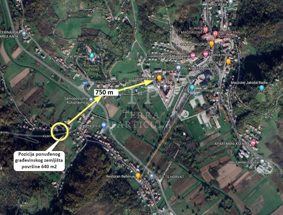 Terreno u Krapinskim Toplicama, 640m², slika 5