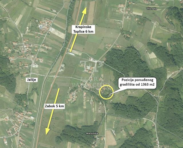 Terreno u Zaboku, 1363m², slika 4
