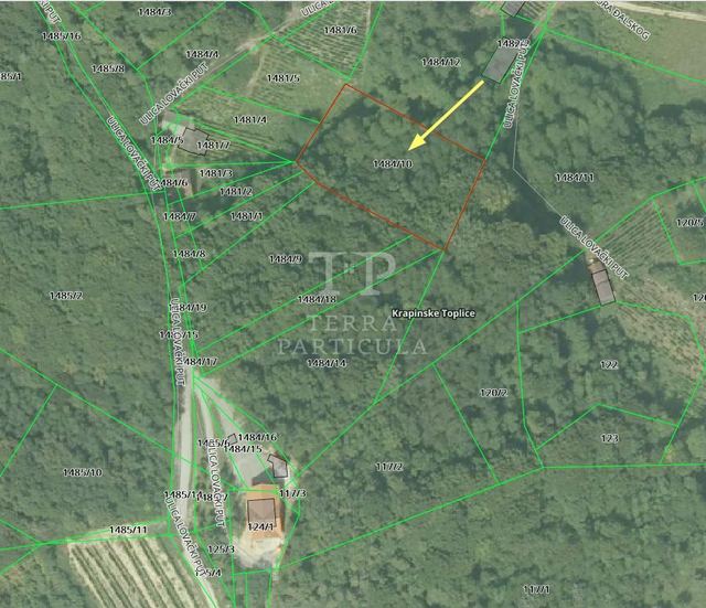 Terreno u Krapinskim Toplicama, 2349m², slika 2