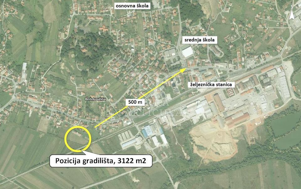 Grundstück u Bedekovčini, 3205m², slika 3