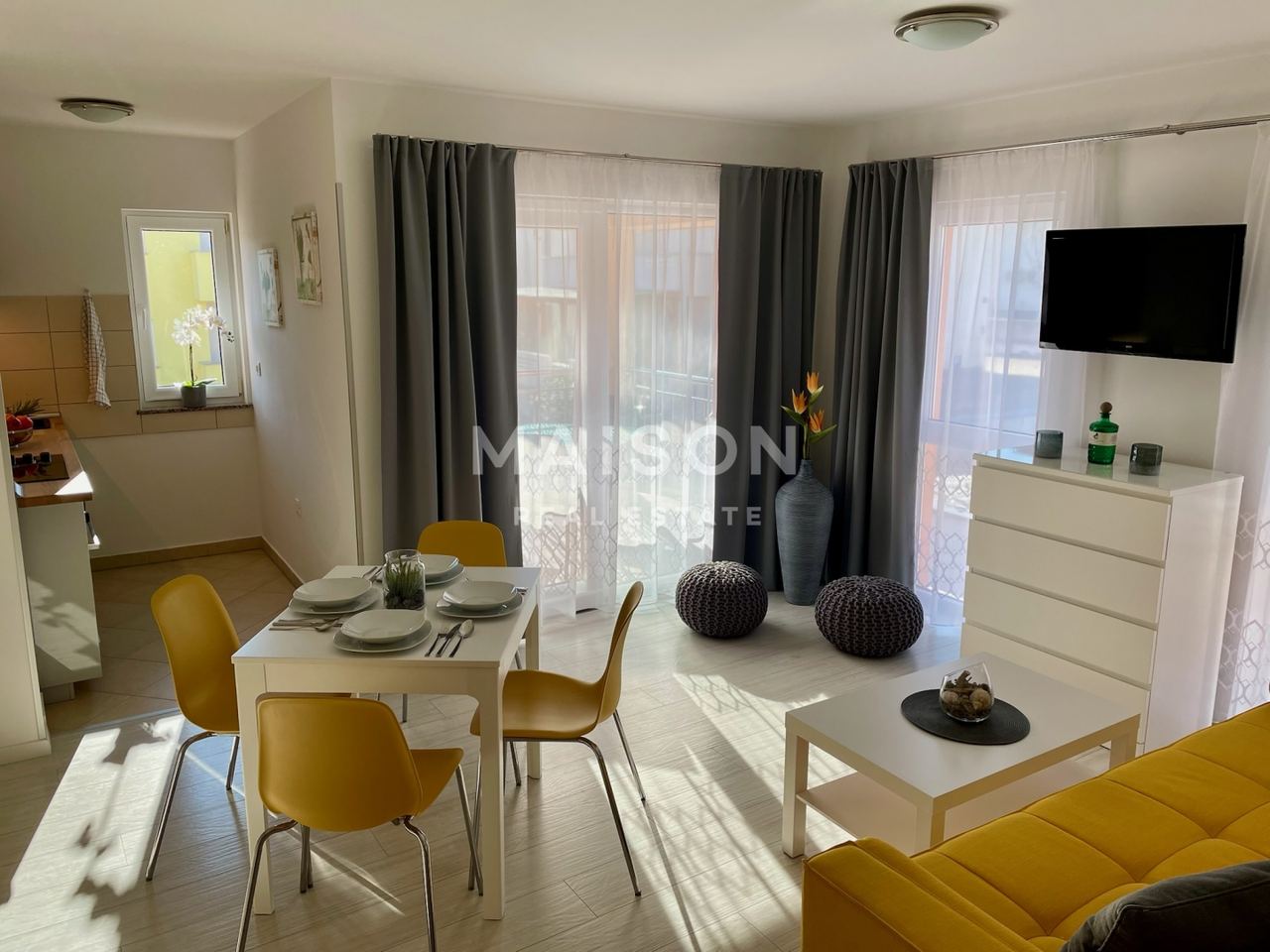 Wohnung u Dobrinju, 51m², 2 sobe