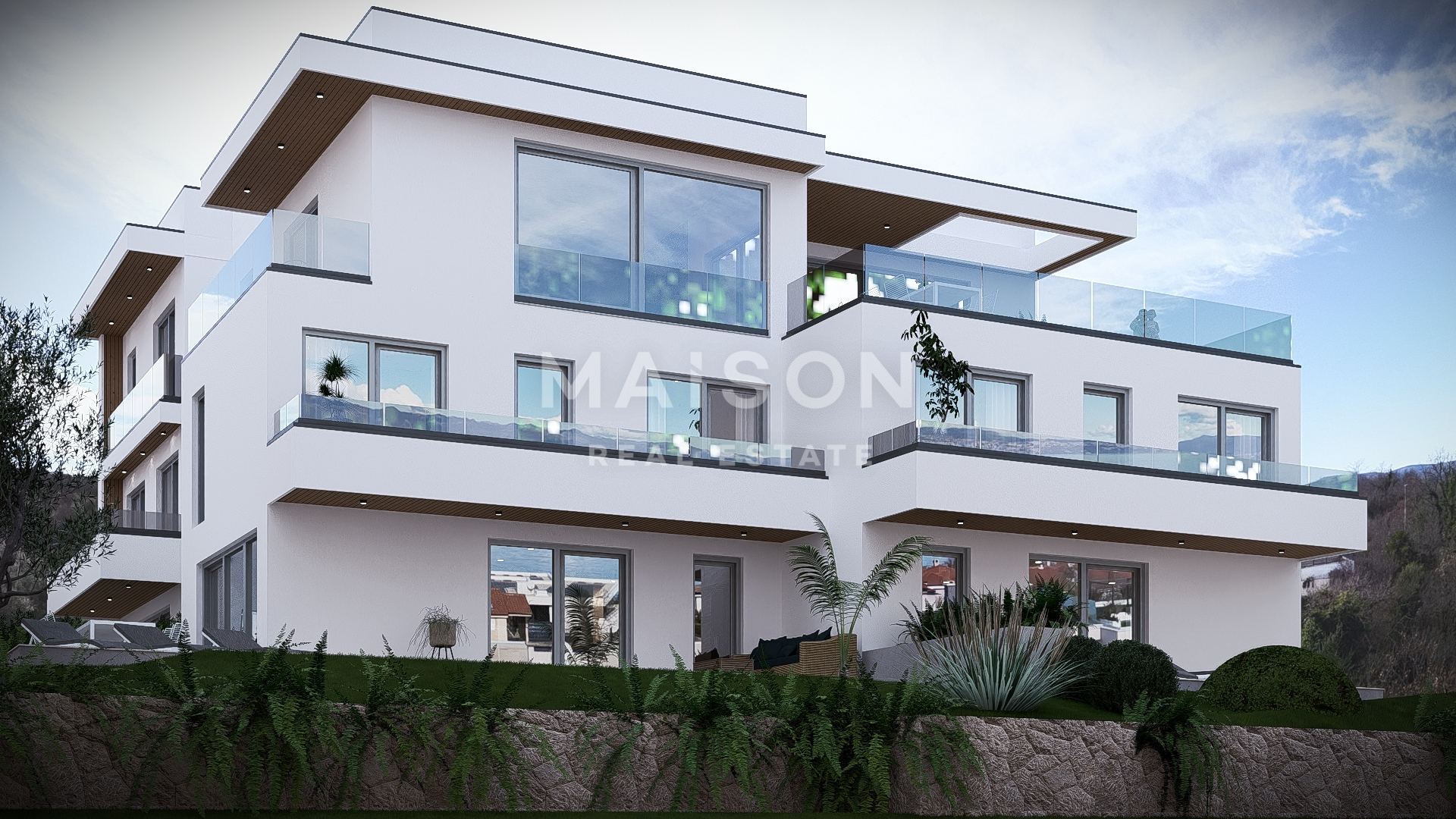 Wohnung u Malinskoj - Dubašnici, 183.23m², 3 sobe