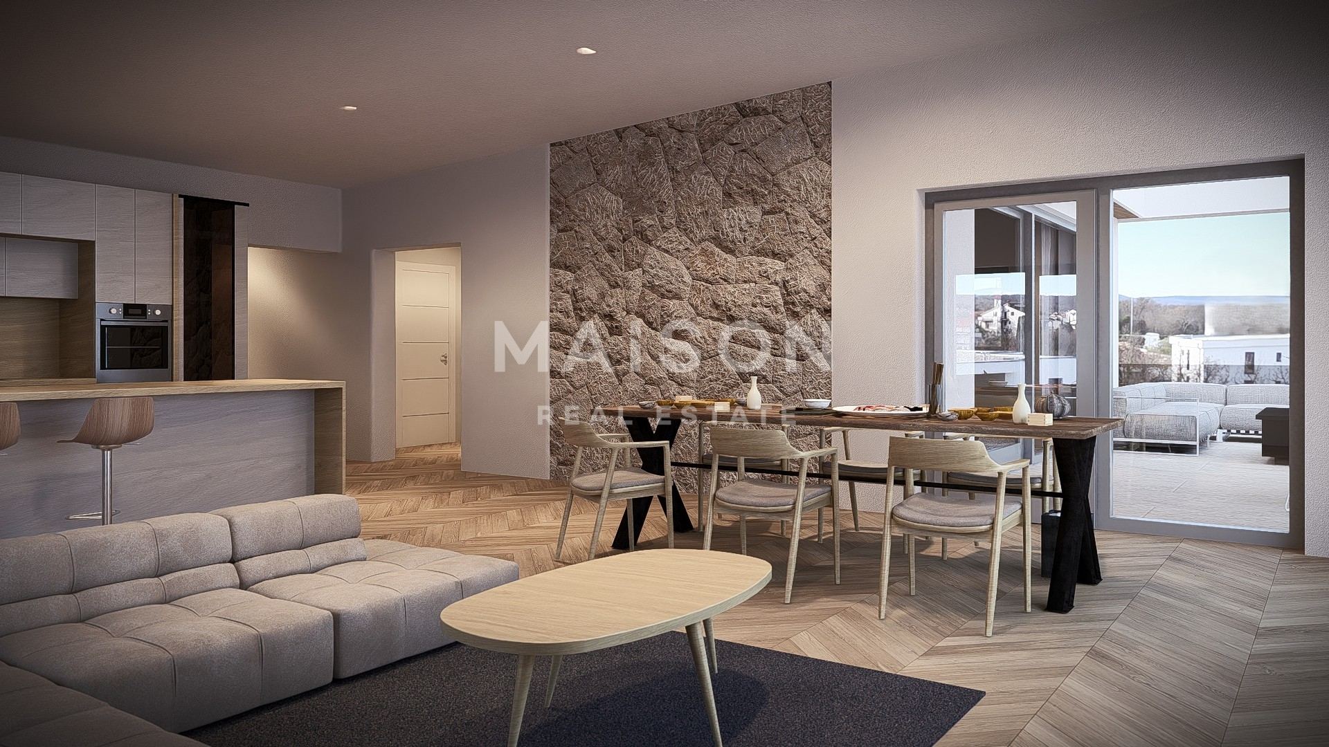 Wohnung u Malinskoj - Dubašnici, 183.23m², 3 sobe, slika 4