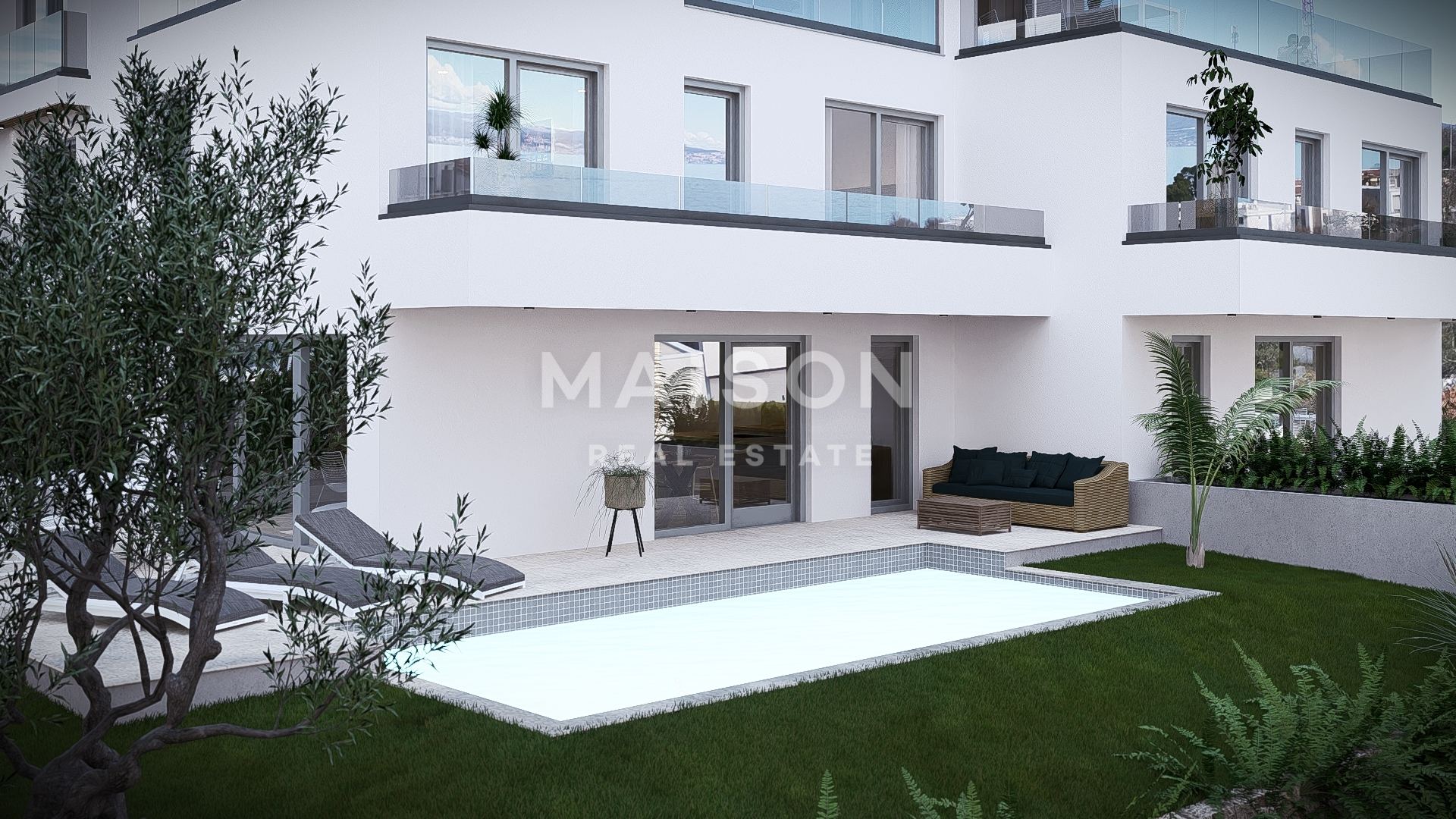 Apartment u Malinskoj - Dubašnici, 104.34m², 2 sobe