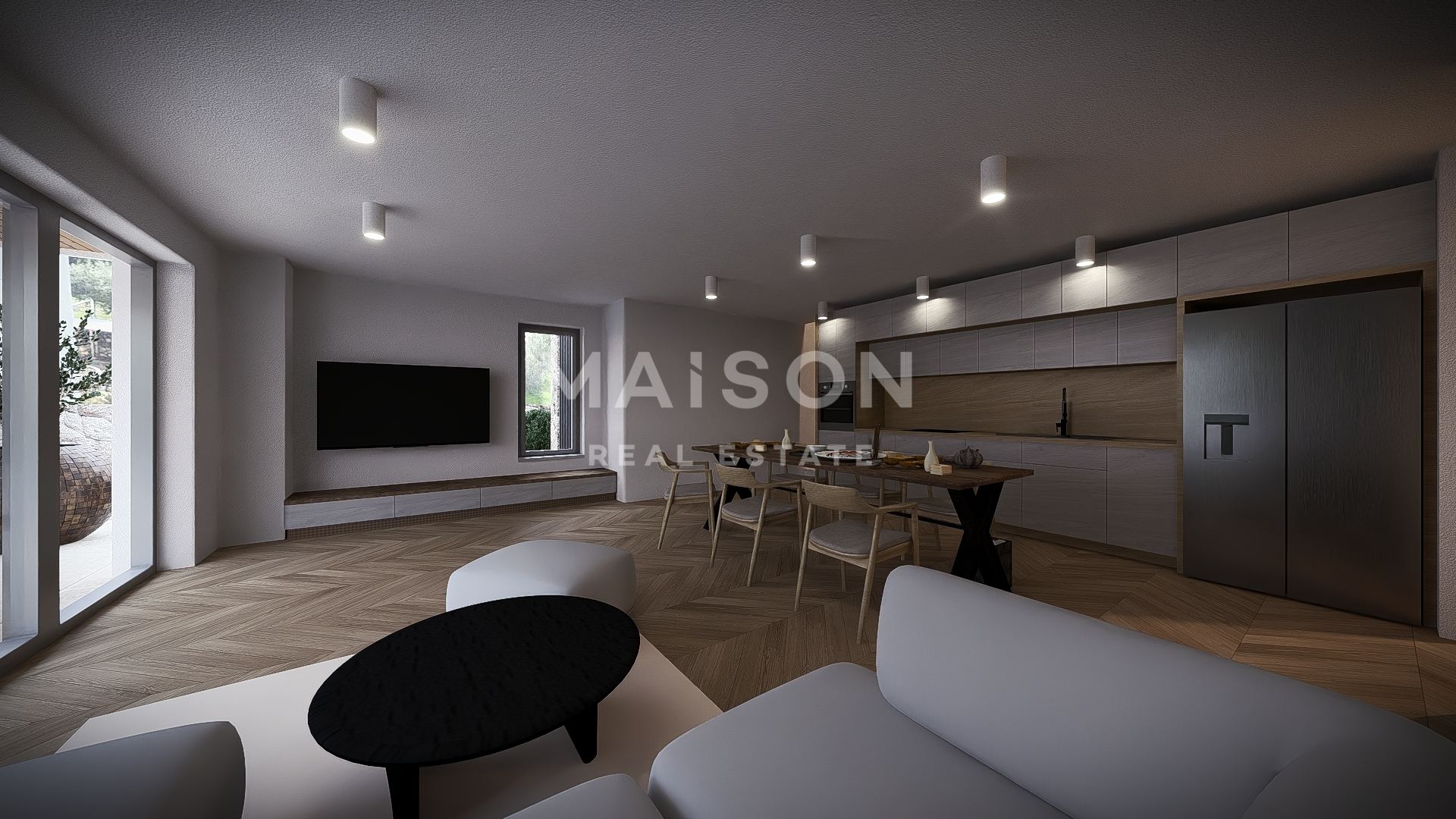 Stan u Malinskoj - Dubašnici, 104.54m², 2 sobe, slika 5