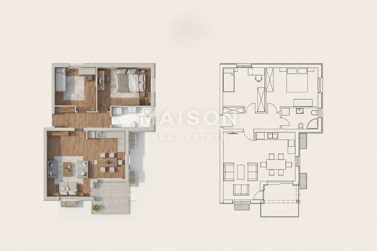 Apartment u Viškovu, 77.75m², 2 sobe, slika 3