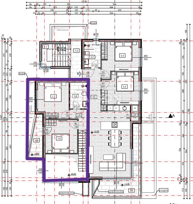 Stan u Omišalju, 93.15m², 2 sobe, slika 5