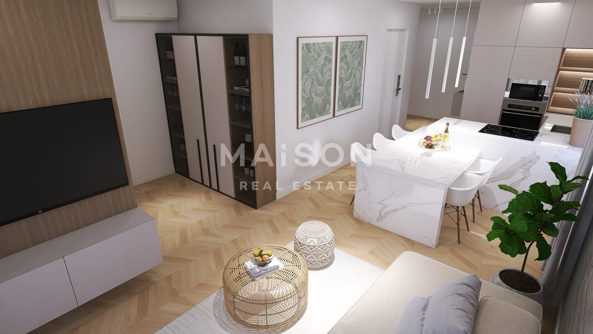 Wohnung u Kolanu, 115m², 3 sobe
