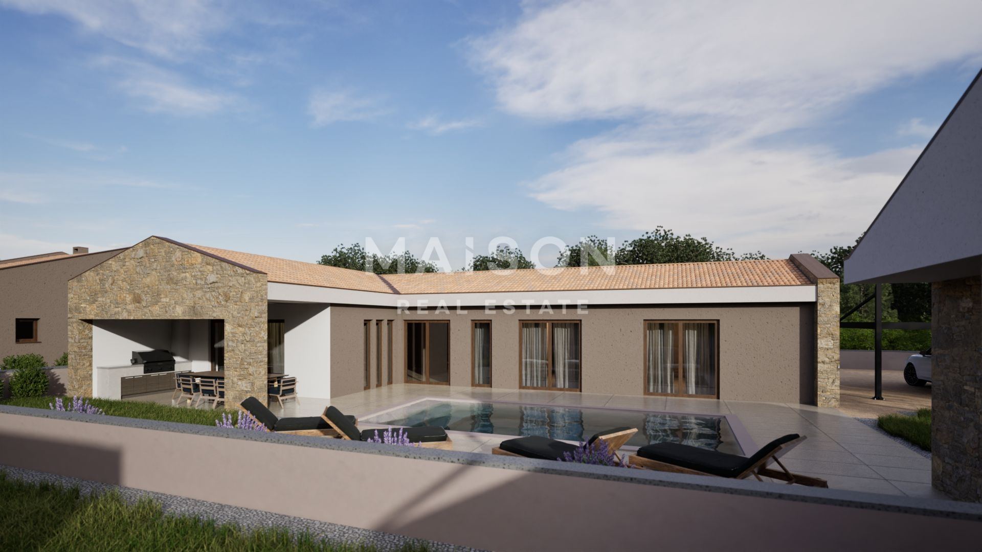 House u Barbanu, 123m², 2 sobe