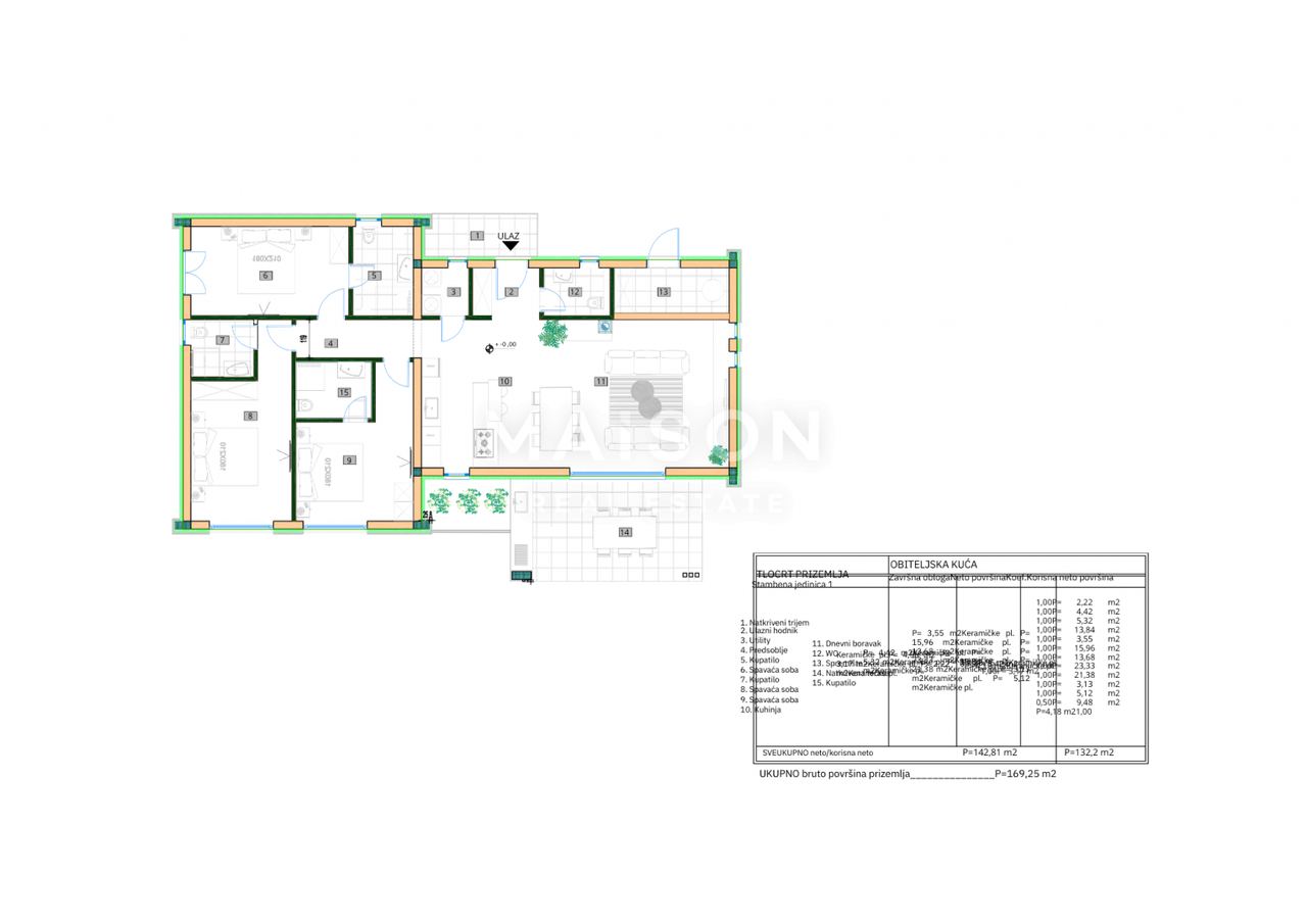 House u Barbanu, 143m², 3 sobe, slika 5