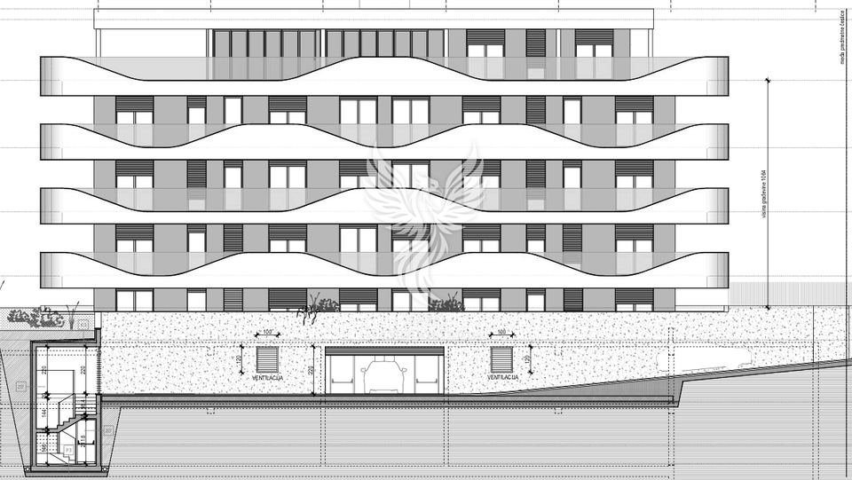 Appartamento u Splitu, 79m², 2 sobe
