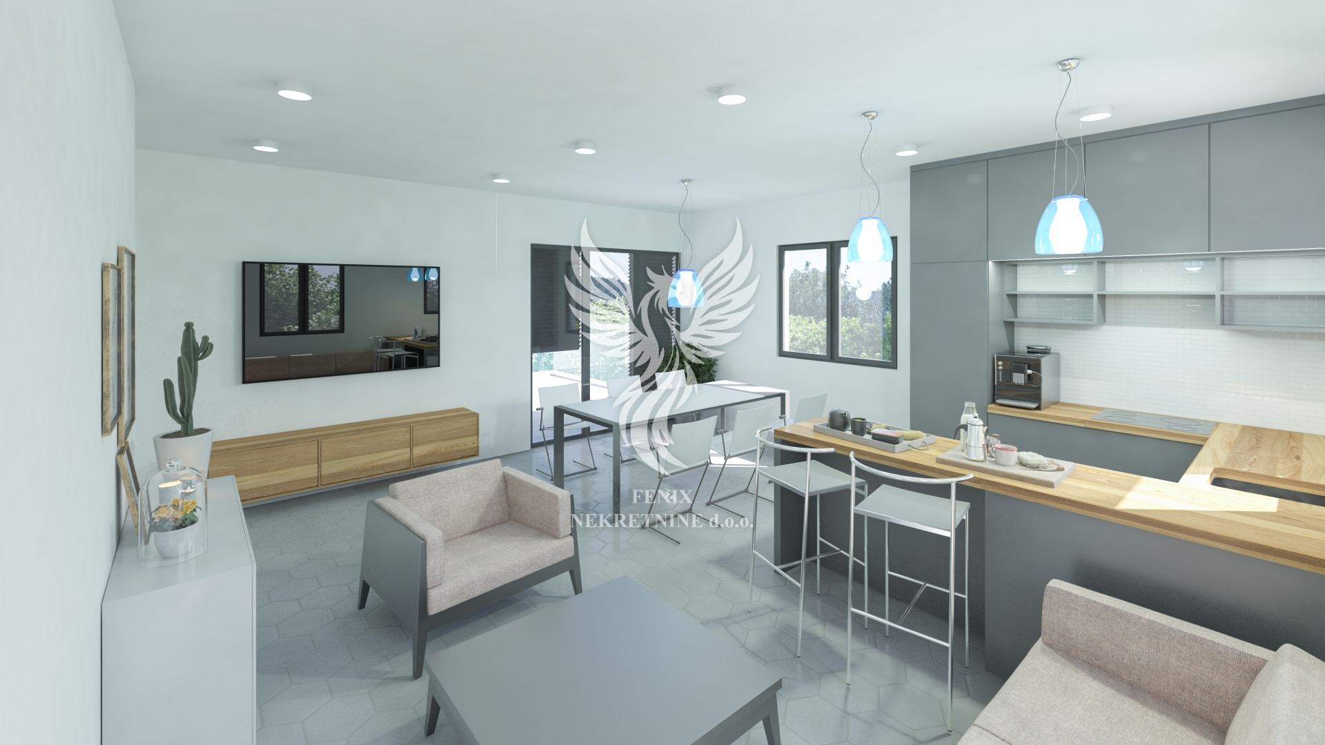 Stan u Tisnu, 99.67m², 3 sobe, slika 5
