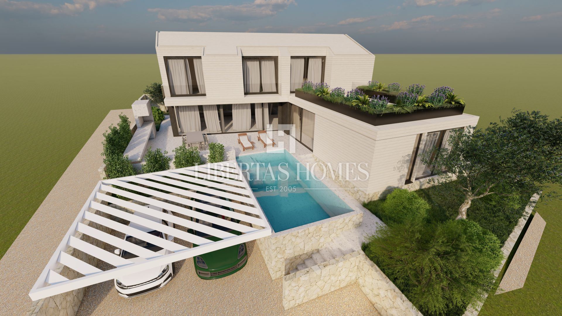 Land u Župa dubrovačkoj, 528m²