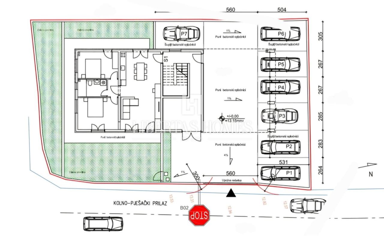 Apartment u Korčuli, 64m², 2 sobe, slika 2