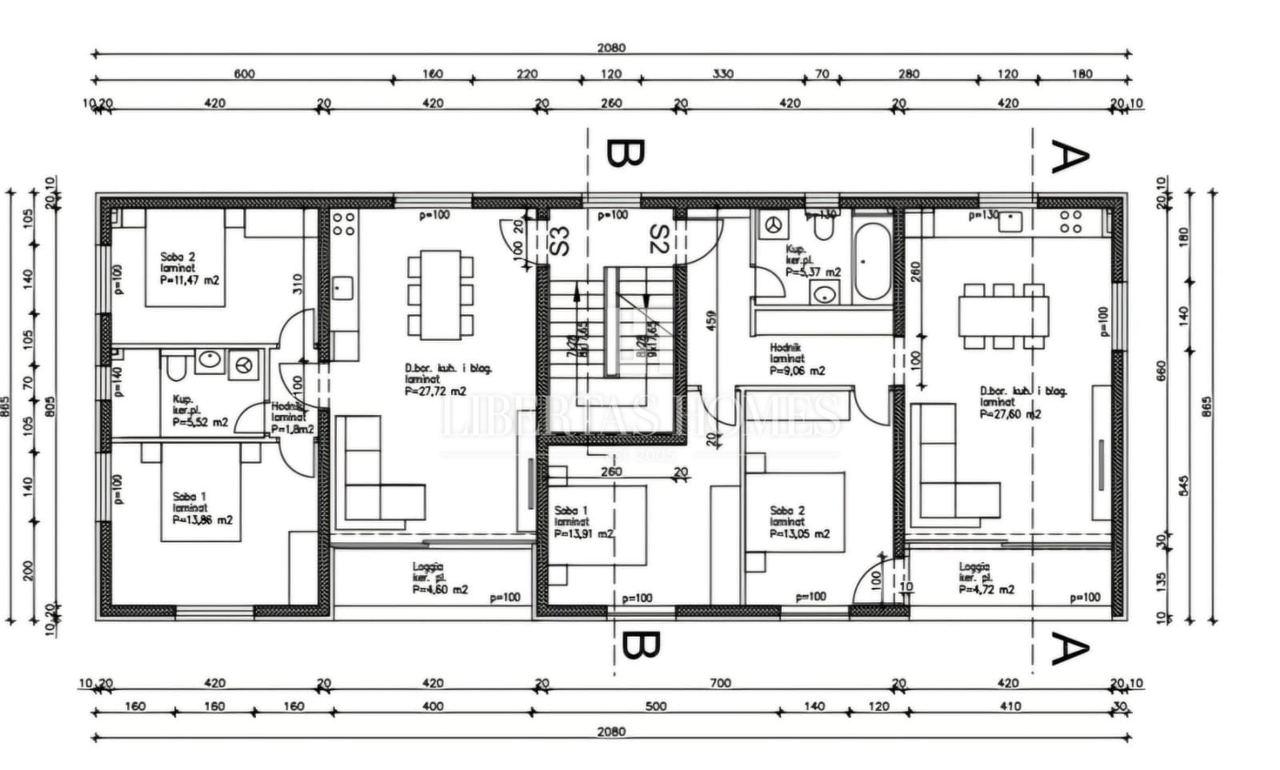 Apartment u Korčuli, 64m², 2 sobe, slika 4