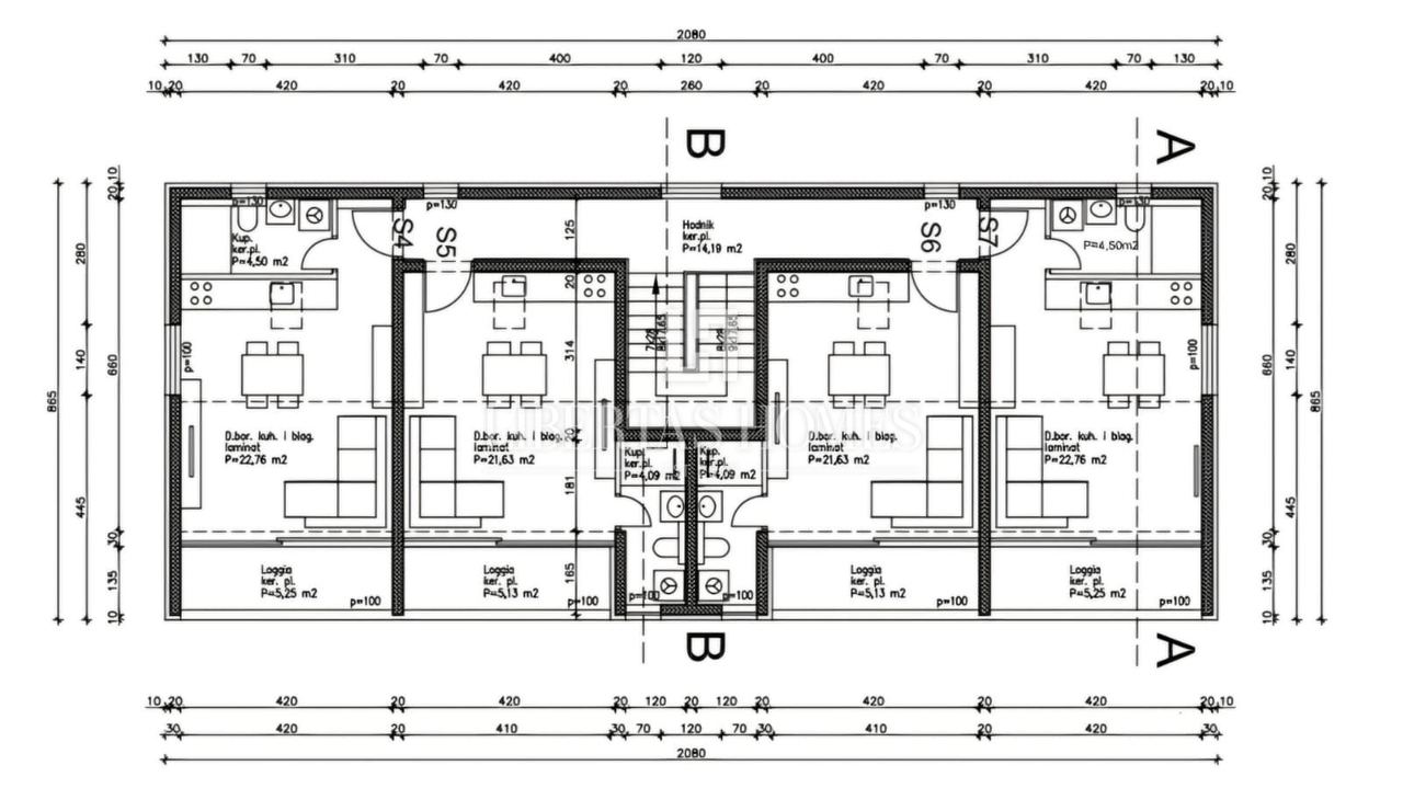 Apartment u Korčuli, 64m², 2 sobe, slika 5