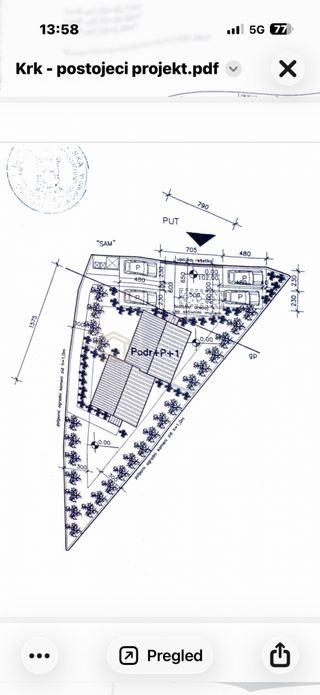 Grundstück u Malinskoj - Dubašnici, 496m², slika 2