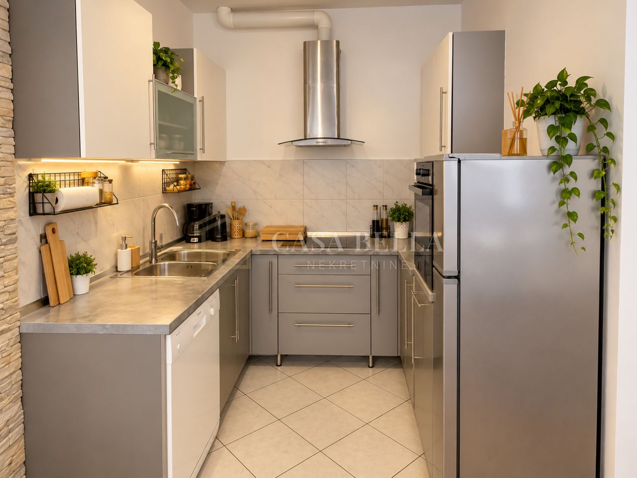 Wohnung u Kostreni, 70m², 2 sobe, slika 3