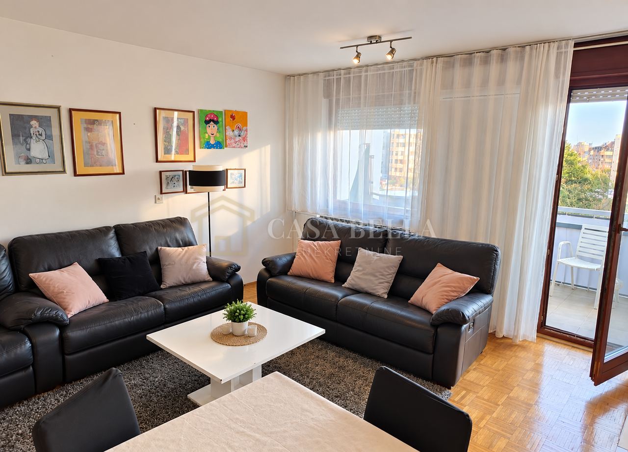 Wohnung u Zagrebu, 107m², 4 sobe